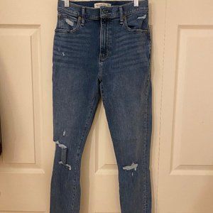 Abercrombie Super Skinny Ankle High Rise Jeans Size 4R